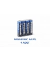 Panasonic AA Kalem Pil Zinc Carbon R6 1.5V General Purpose 4lü 1Paket
