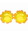 Papatya Şekilli Turuncu Sarı Renkli Hawaii Konsept Parti Gözlüğü 15x7 cm