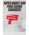 Para Dolar Saçma Para Atma Tabancası Otomatik Kırmızı Oyuncak