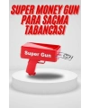 Para Saçma Tabancası Kırmızı Para Fırlatma Oyuncağı Parti Eğlencesi
