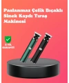 Paslanmaz Çelik Bıçaklı Sinek Kaydı Tıraş Makinesi Uzun Ömürlü