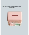 Pembe Şifreli Eğitici ATM Kasa Çocuk Kumbarası