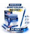 Pensan Büro Tükenmez Kalem 1.0 mm Mavi 50 Adet