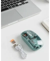 Pilli Kablosuz Mouse Bluetooth ve USB Uyumlu Sessiz Tıklama