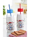 Pipetli Su Ve Süt Şişesi Cam 250 ML