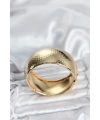 Pirinç Gold Renk Bombeli Vintage Kadın Bileklik