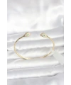 Pirinç Gold Renk Yılan Model Bileklik