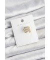Pirinç Gold Renk Zirkon Taşlı Earcuff Kıkırdak Küpe