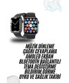 Plastik Kordonlu Kalp Atışı Uyku Takibi ve Çağrı Cevaplayabilen Akıllı Saat