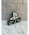 PlayStation 5 Logo Duvar Dekoru Minimal Tasarım 16×12 cm