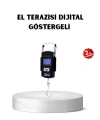 Portatif Dijital El Kantarı – Bavul, Kargo ve Paket Tartı Cihazı 50 Kg