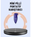 Portatif Kahve Köpürtücü – Latte, Cappuccino, Milkshake ve Puding Yapıcı