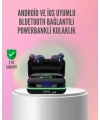 Powerbank Özellikli Bluetooth 5.1 Kulaklık Oyun ve Müzik İçin