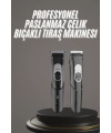 Pro Şarjlı Saç Sakal Tıraş Makinesi Ense Kesme Makinesi Lazer Öncesi Kısaltma