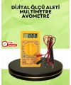 Profesyonel Dijital Multimetre Volt Amper Direnç Ölçümü