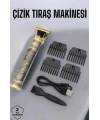 Profesyonel Şarjlı Saç ve Sakal Şekillendirici Çizik Tıraş Makinesi