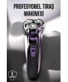 Profesyonel Şarjlı Saç ve Sakal Tıraş Makinesi Hassas Kesim