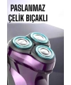 Profesyonel Şarjlı Saç ve Sakal Tıraş Makinesi Hassas Kesim