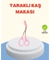 Profesyonel Taraklı Kaş Makası – Evde ve Salon Kullanımına Uygun