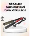 Profesyonel Titanyum Saç Düzleştirici – Ayarlanabilir Isı ve Hızlı Isınma Özellikli