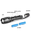 Profesyonel Tx6 Şarjlı Zoomlu El Feneri Watton Wt-241