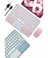 Profesyonel Wifi Q Klavye Bluetooth Klavye Touchpad 10.8 Inç