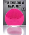 Profesyonel Yüz Temizleme Masaj Aleti Su Geçirmez, Kablosuz Şarj Özellikli Kolay Temizlenebilir