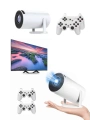 Projeksiyon Cihazı Video Oyun Konsolu Projektör Taşınabilir Ayaklı Çift Kollu 4K Çözünürlüklü