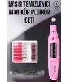 Protez Tırnak Manikür ve Pedikür Seti Elektrikli