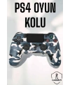 PS4 Oyun Kolu Kamuflaj Desenli Joystick
