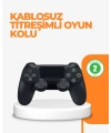 PS4 Uyumlu Kablosuz Oyun Kolu – Titreşimli, Şarjlı ve Ergonomik