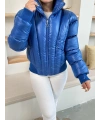 Puffer kısa mont mavi st25534