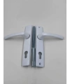 Pvc Yale Kapı Kolu Elit Beyaz