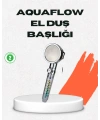Rahatlatıcı Yağmur Etkili El Duşu – Döner Pervaneli, Dayanıklı ve Şık Tasarım