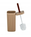 Rattan Wc Klozet Temizleme Fırçası - Antrasit