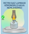 Renkli Led Işıklı Retro Gaz Lambası Aroma Terapi Mist Maker