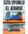 Retro 500 Oyunlu Nostaljik Oyunlu El Atari Gamebox Oyun Konsolu Çift Destekli