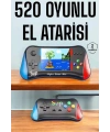 Retro 500 Oyunlu Nostaljik Oyunlu El Atari Gamebox Oyun Konsolu Çift Destekli