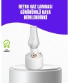 Retro Gaz Lambası Görünümlü Ledli Buhar Püskürtücü Aroma Difüzör