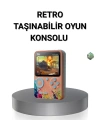 Retro Taşınabilir Oyun Konsolu 500 Klasik Oyunlu, 3.0 İnç Renkli Ekran