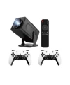 Retro Video Oyunu Konsolu Android Tv El Oyun Konsolu WIFI Taşınabilir Projeksiyon Cihazı