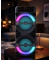 RGB Işıklı Bluetooth Hoparlör Kablosuz Taşınabilir Stereo Speaker
