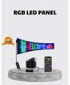 RGB LED Panel – Çok Renkli, Kumandalı, USB Bağlantılı Yazı ve GIF Gösterimli Akıllı Lamba