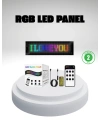RGB LED Panel – Mobil Uyumlu, Yazı ve GIF Destekli, USB Bağlantılı Dekoratif Ekran