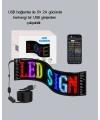 RGB LED Panel – USB Güç Girişli, GIF ve Yazı Gösterimli Akıllı Ekran