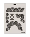Rich Dantel Seri DN-918 Stencil 35x25 cm