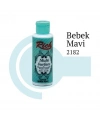 Rich Multi Surface 2182 Bebek Mavi Akrilik Boya 120 cc