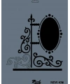 Rich New Seri N-436 Stencil 35x25 cm