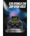 S10 Gamepad 520 Oyunlu Klasik Taşınabilir Retro Oyunlar Oyun Konsolu El Atarisi