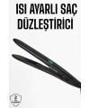 Saç Düzleştirici Isı Ayarlı Döner Kablo Yıpranma Karşıtı